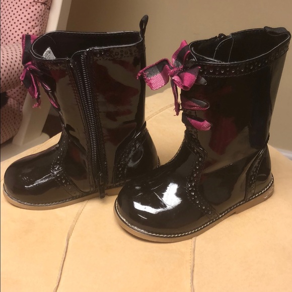 Baby patent leather Boots! - Picture 2 of 7